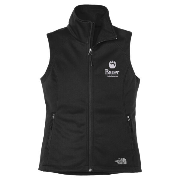 Bauer Family Resources Embroidered - Ladies Ridgewall Soft Shell Vest Thumbnail