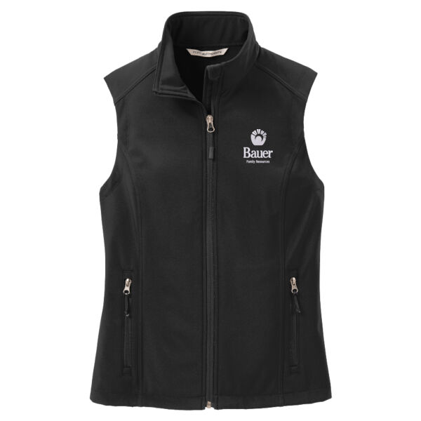 Bauer Family Resources Embroidered - Ladies Core Soft Shell Vest Thumbnail