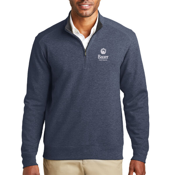 Bauer Family Resources Embroidered - Interlock 1/4 Zip Thumbnail