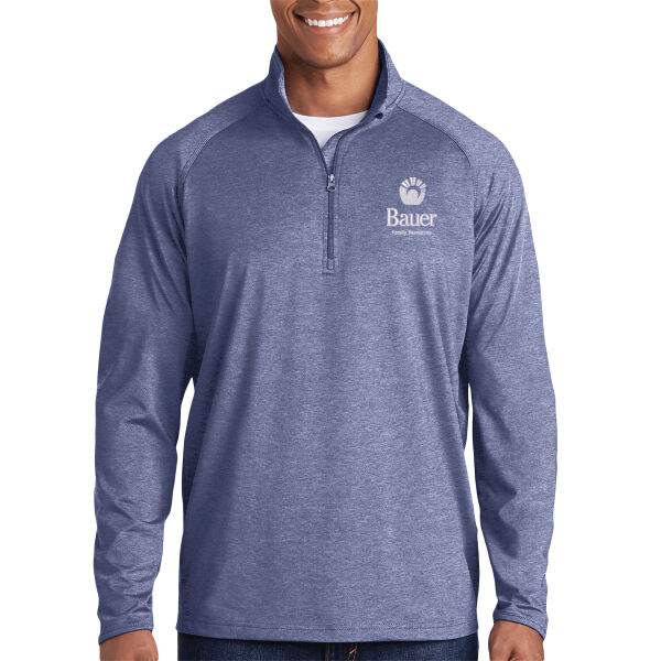 Bauer Family Resources Embroidered - Sport Wick ® Stretch 1/4 Zip Pullover Thumbnail