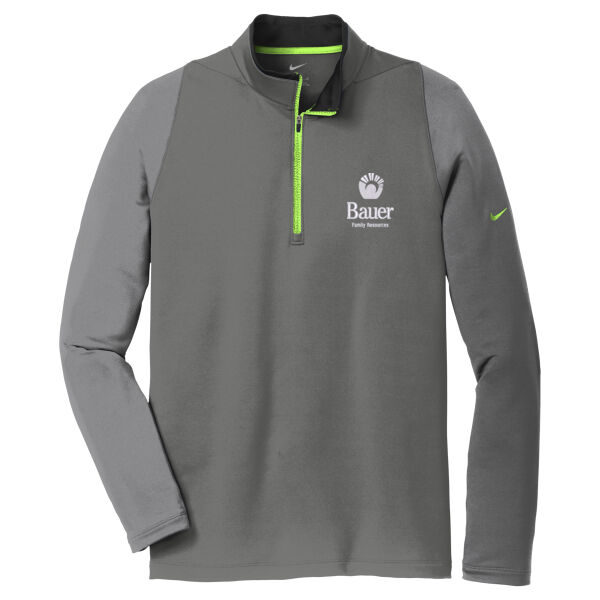 Bauer Family Resources Embroidered - Dri FIT Stretch 1/2 Zip Cover Up Thumbnail