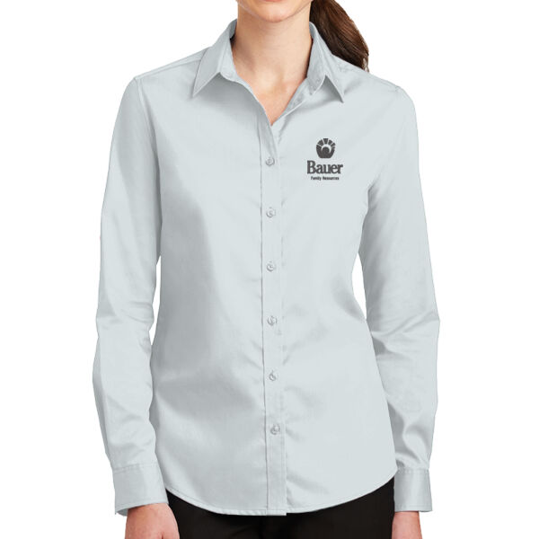 Bauer Family Resources Embroidered - Wrinkle Resistant Button Down Thumbnail