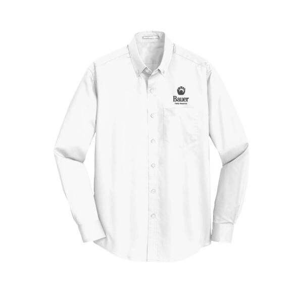 Bauer Family Resources Embroidered - Wrinkle Resistant Button Down Thumbnail