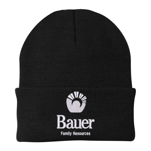Bauer Family Resources Embroidered - Knit Cap Thumbnail