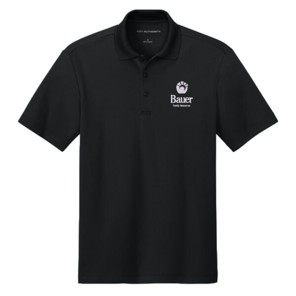 Bauer Family Resources Embroidered - Plaited Pique Polo Thumbnail