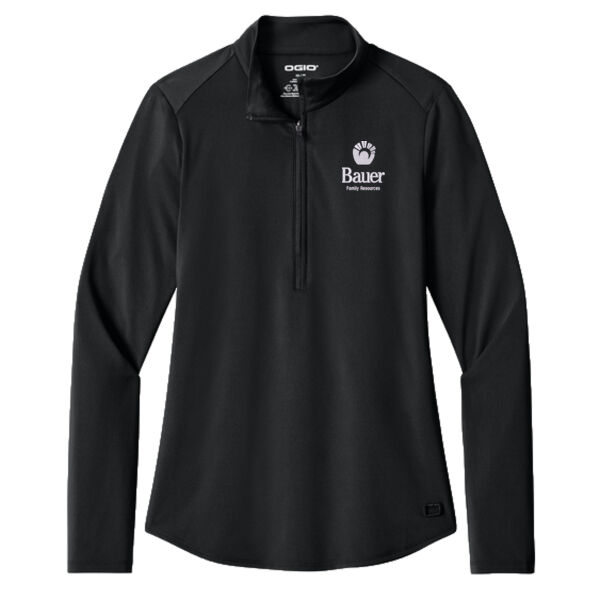 Bauer Family Resources Embroidered - Women's Regain 1/2 Zip Thumbnail