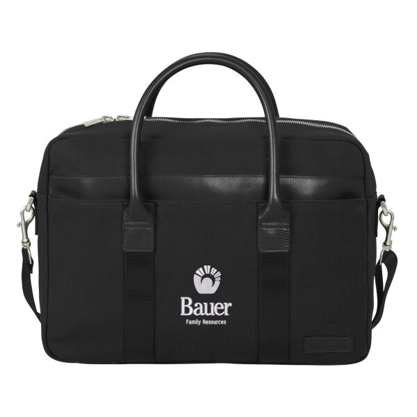 Bauer Family Resources Embroidered - Wells Briefcase Thumbnail